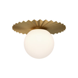 Alora Mood Lighting Plume Series FM501214BGOP Flush-Mount