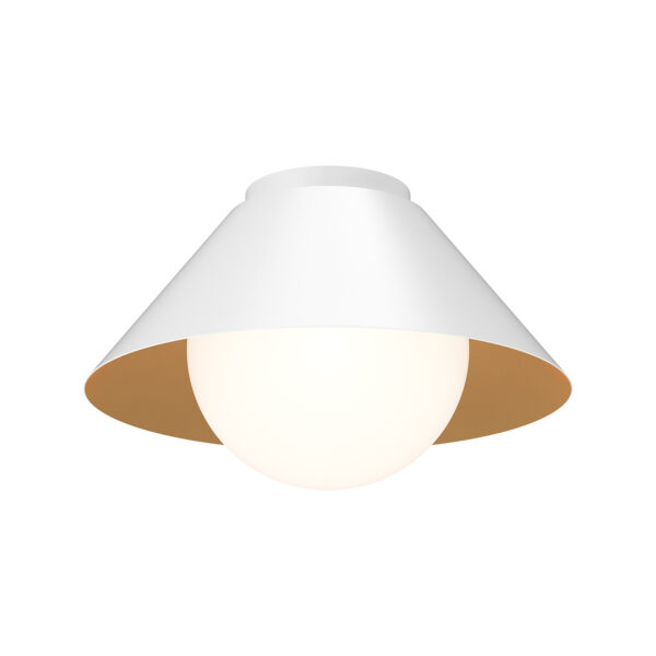 Alora Mood Lighting Remy Series FM485214WHOP Flush-Mount