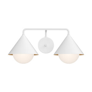 Alora Mood Lighting Remy Series VL485221WHOP Wall/Bath Sconce
