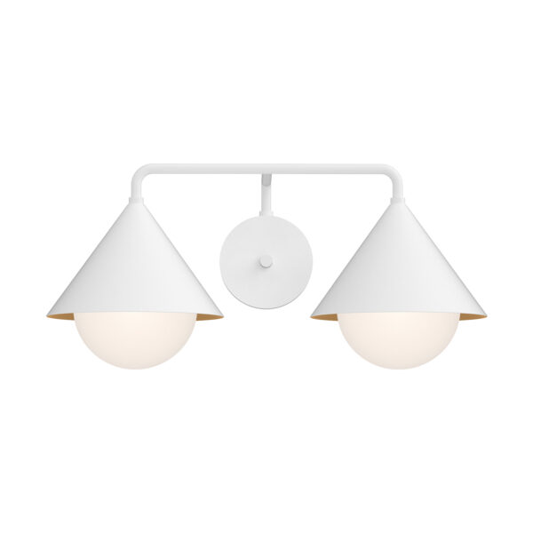 Alora Mood Lighting Remy Series VL485221WHOP Wall/Bath Sconce