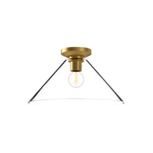 Alora Mood Lighting Salem Series FM570314BGCL Flush-Mount