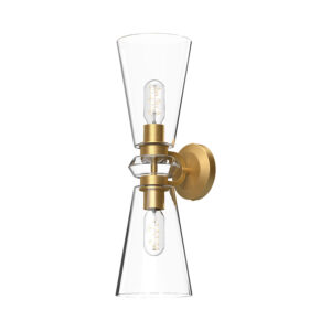 Alora Mood Lighting Salem Series WV570221BGCL Wall/Bath Sconce