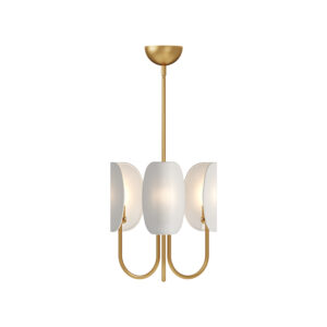 Alora Mood Lighting Seno Series CH450715AGCW Pendant/Mini-Chandelier