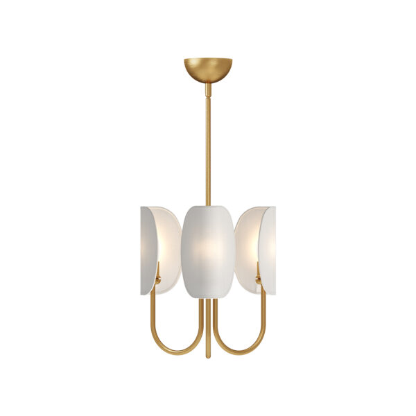 Alora Mood Lighting Seno Series CH450715AGCW Pendant/Mini-Chandelier