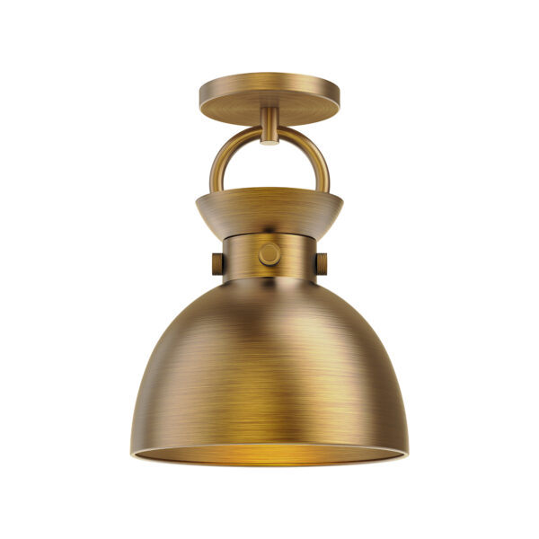 Alora Mood Lighting Waldo Series SF411309AG Semi-Flush