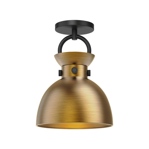 Alora Mood Lighting Waldo Series SF411309MBAG Semi-Flush