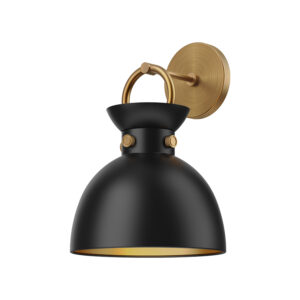 Alora Mood Lighting Waldo Series WV411309AGMB Wall Sconce