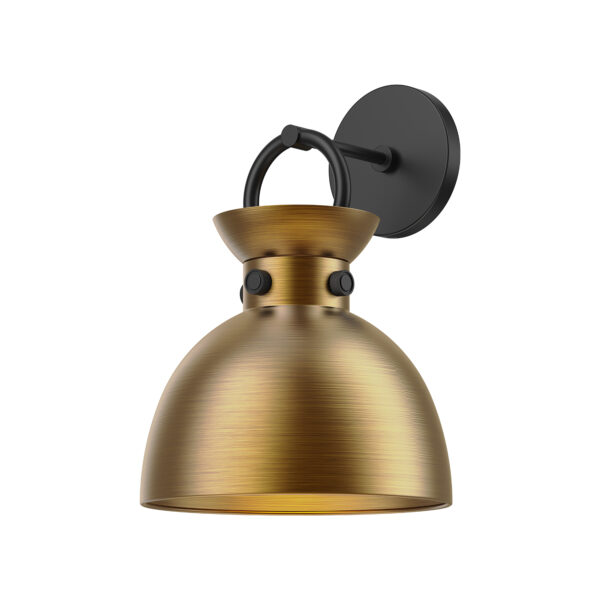Alora Mood Lighting Waldo Series WV411309MBAG Wall Sconce