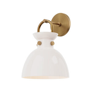 Alora Mood Lighting Waldo Series WV411809AGGO Wall Sconce