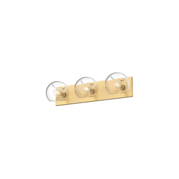 Alora Mood Lighting Wllow Series VL548322BGCL Bath Bracket - Image 2