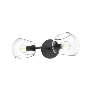 Alora Mood Lighting Wllow Series WV548217MBCL Wall/Bath Sconce